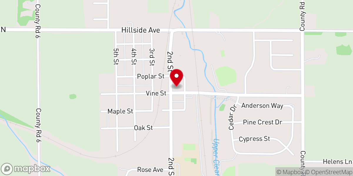 Map showing location of Gathering Place Church