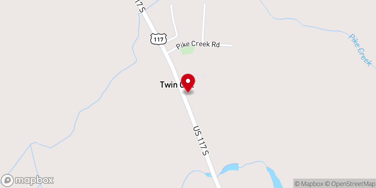 Map showing location of Apostolic Church Of Rocky Point