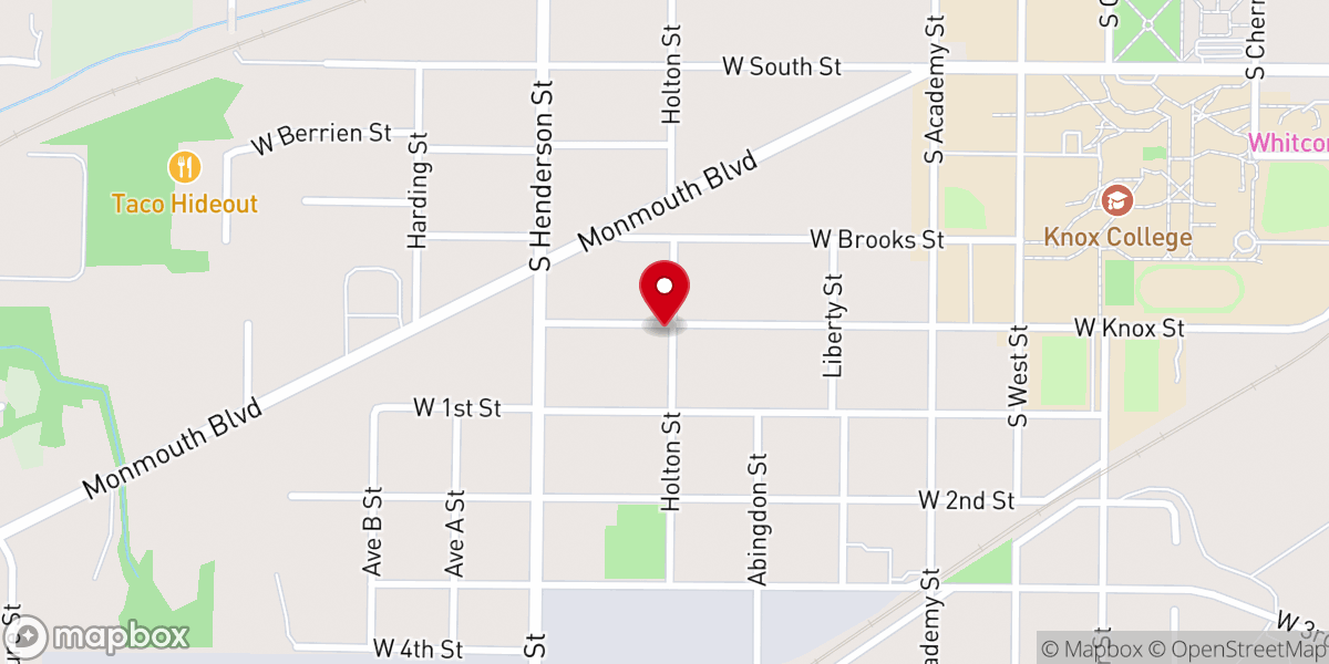 Map showing location of Sacred Church of God