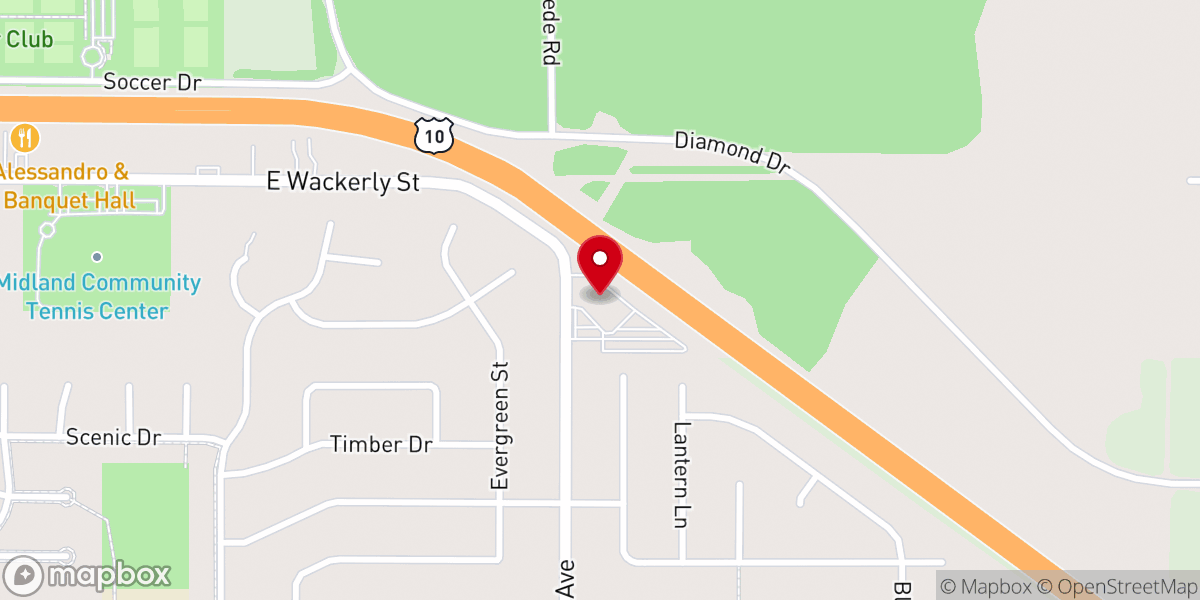 Map showing location of Christian Celebration Center