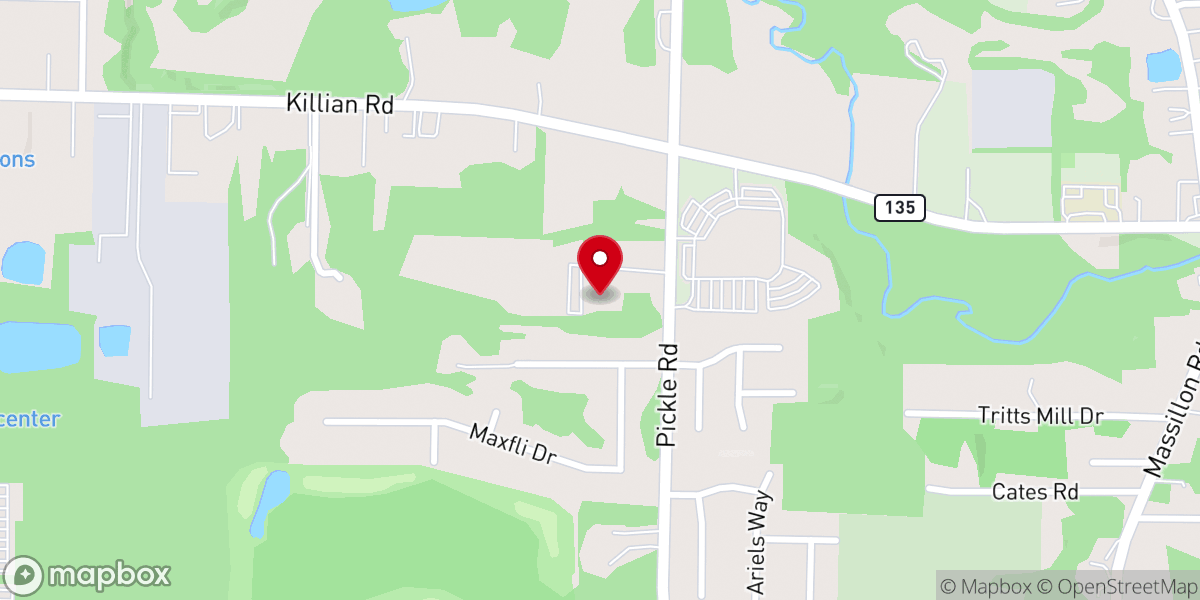 Map showing location of St. Archangel Michael Serbian Orthodox Church