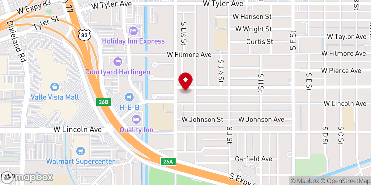 Map showing location of Our Lady Of The Assumption Church - Food Distribution Center