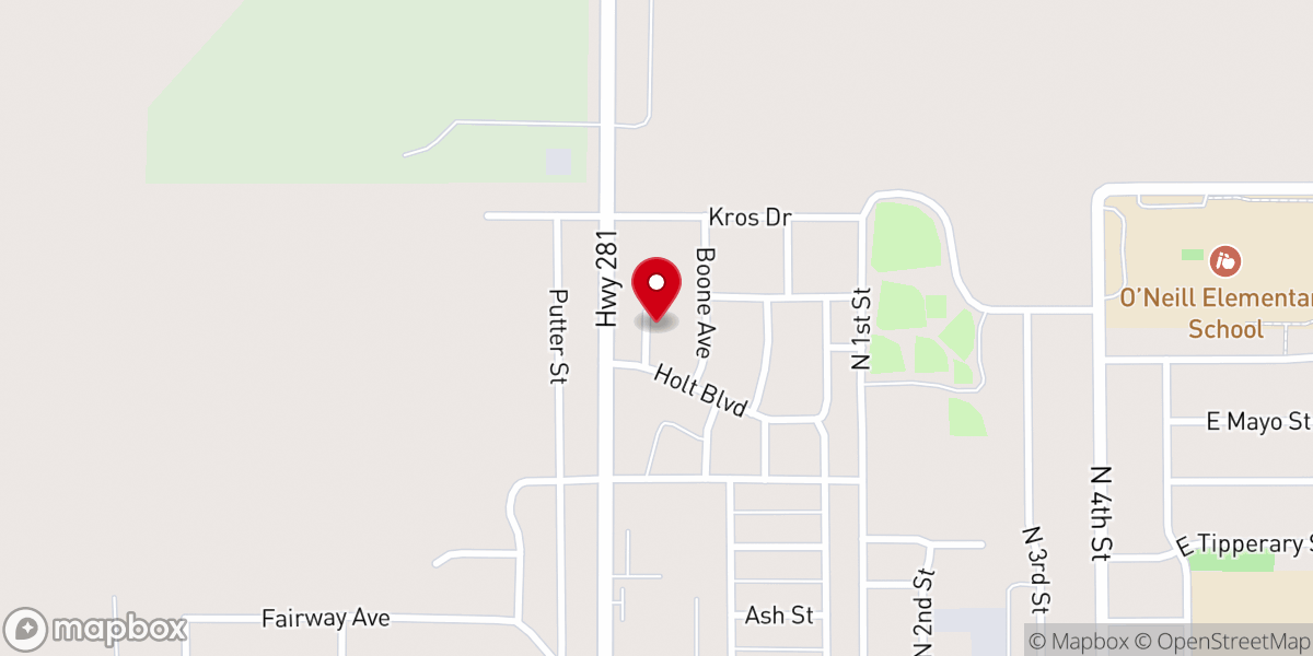 Map showing location of Beautiful Savior Lutheran Church