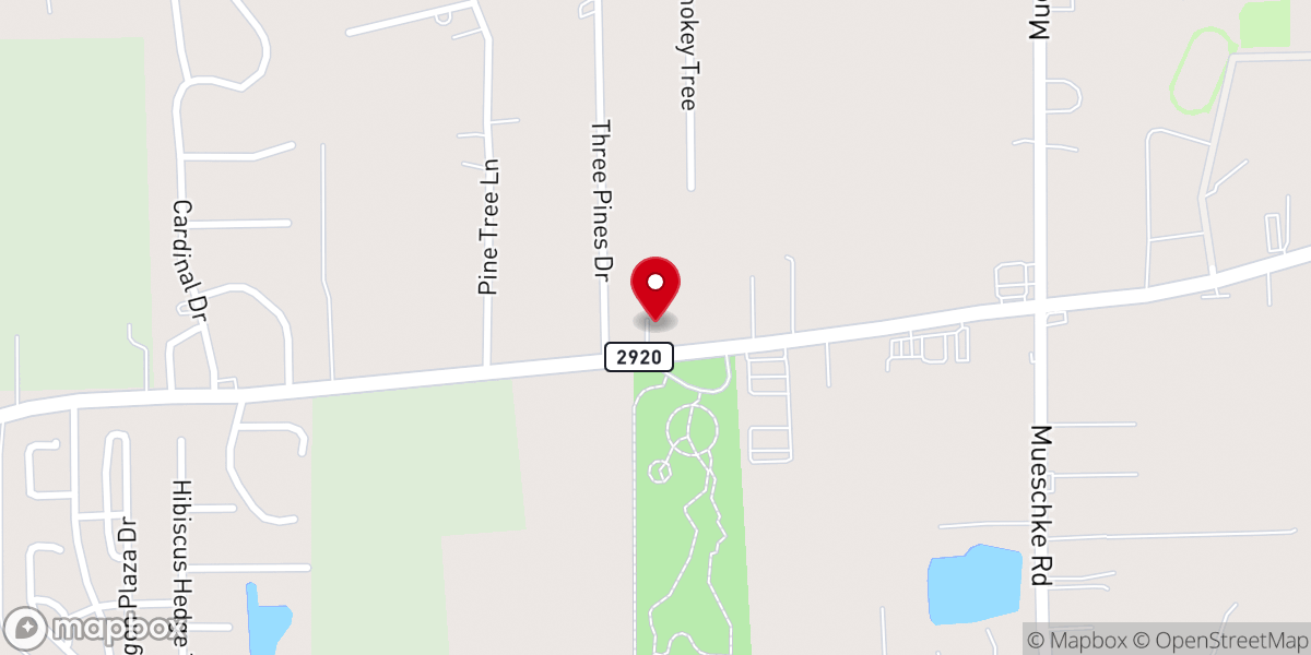 Map showing location of Living Faith Independent Baptist