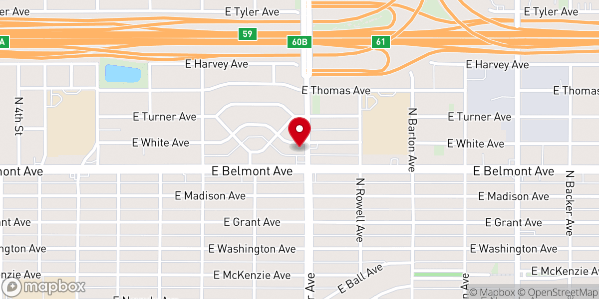 Map showing location of Family Christian Assembly