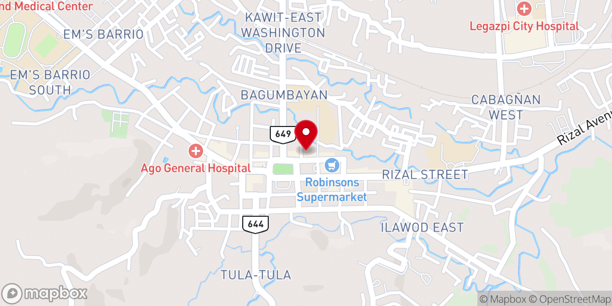 Map showing location of The Living Stone United Methodist Church