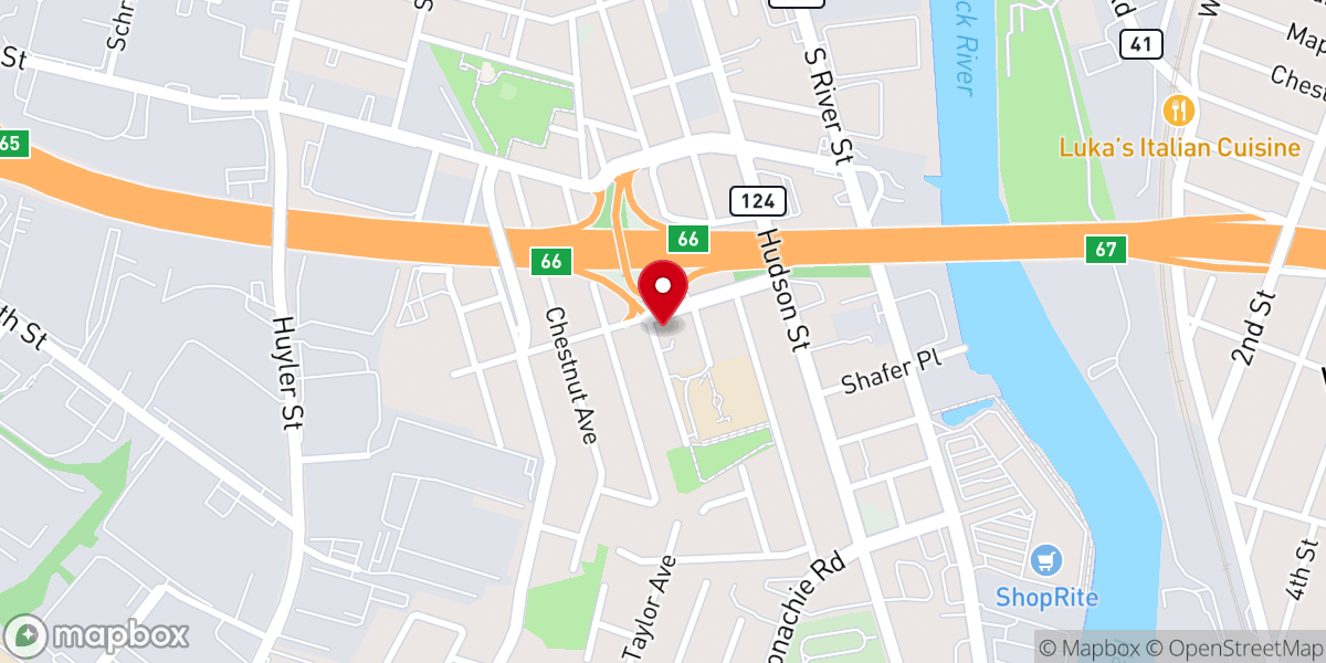 Map showing location of Immaculate Conception Roman Catholic Church
