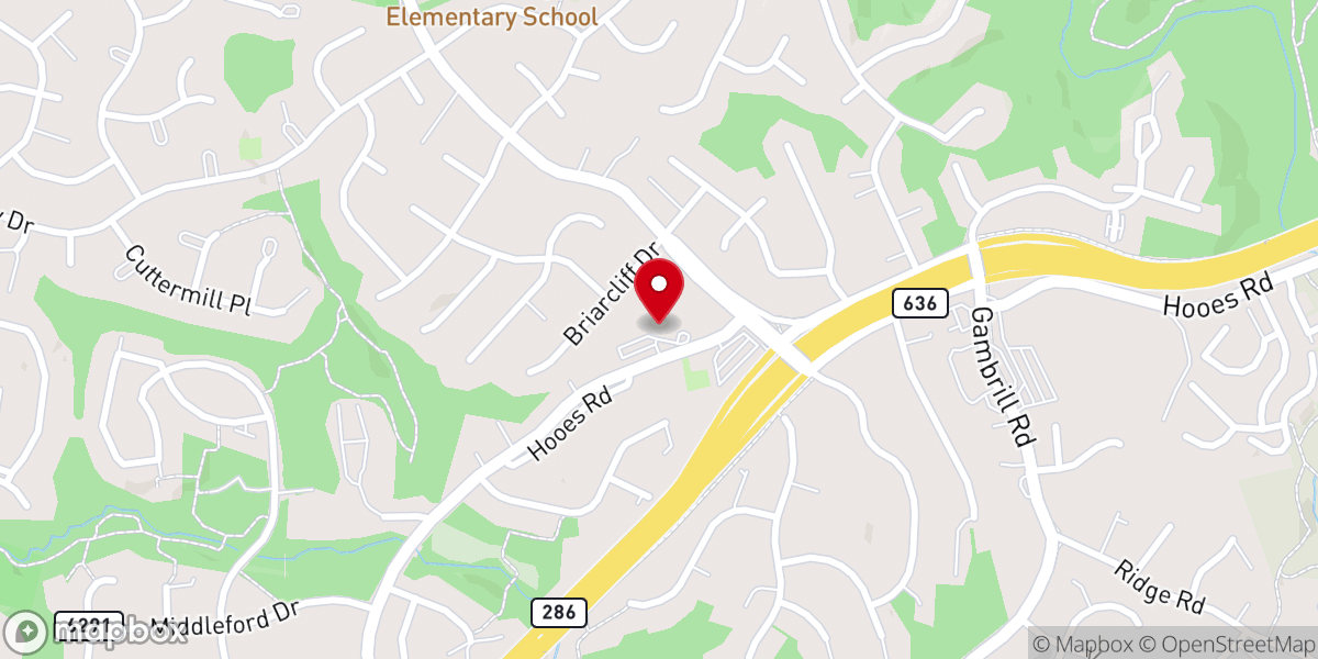 Map showing location of Sydenstricker United Methodist Church