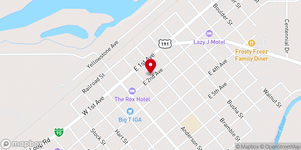 Map showing location of Abiding Faith Fellowship