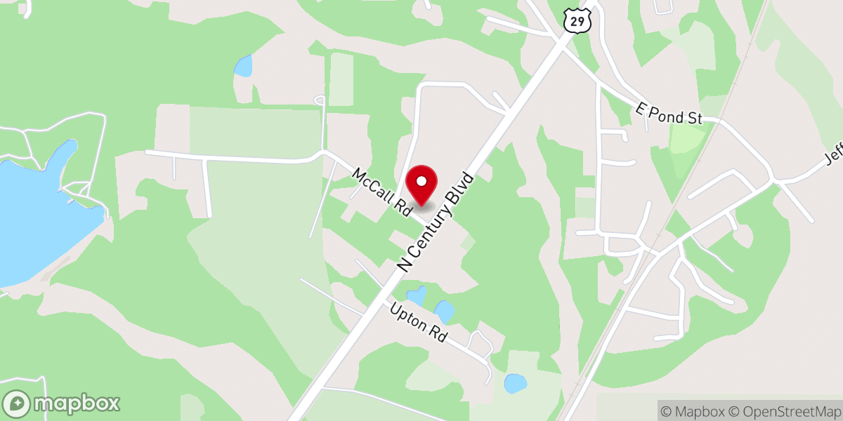 Map showing location of My Father's Vineyard North