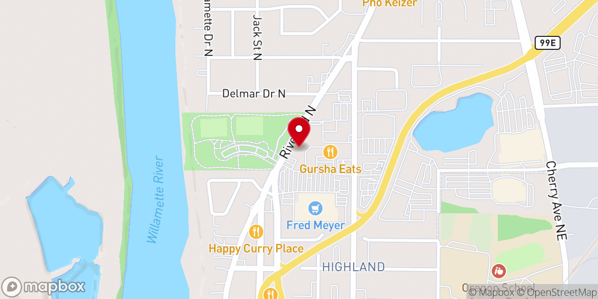 Map showing location of Fe Christian Church