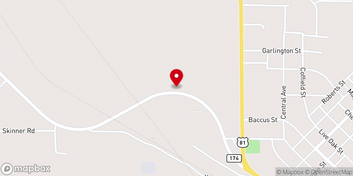 Map showing location of New Covenant Family Church