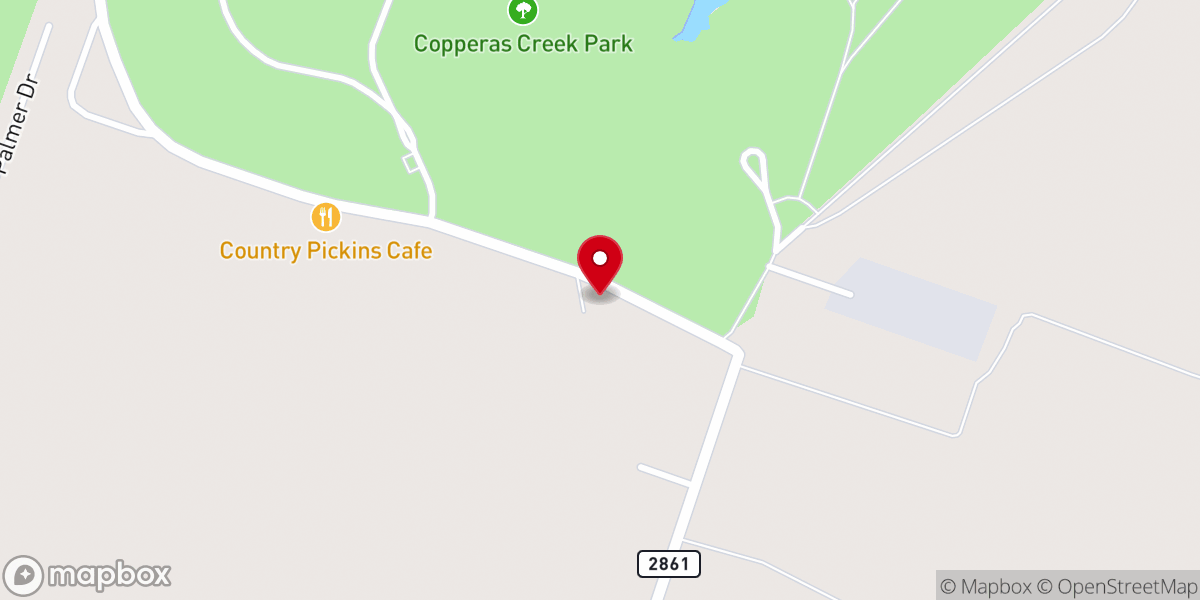Map showing location of Cool Time Refrigeration & AC
