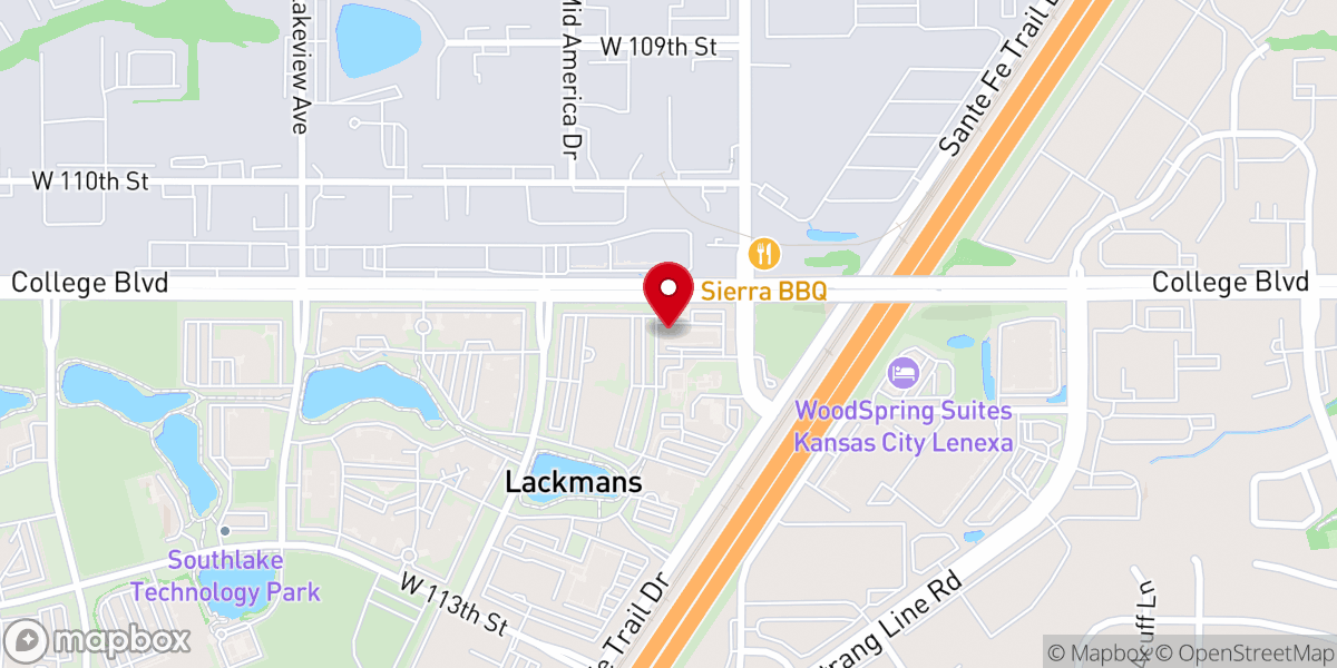 Map showing location of Nexus Church