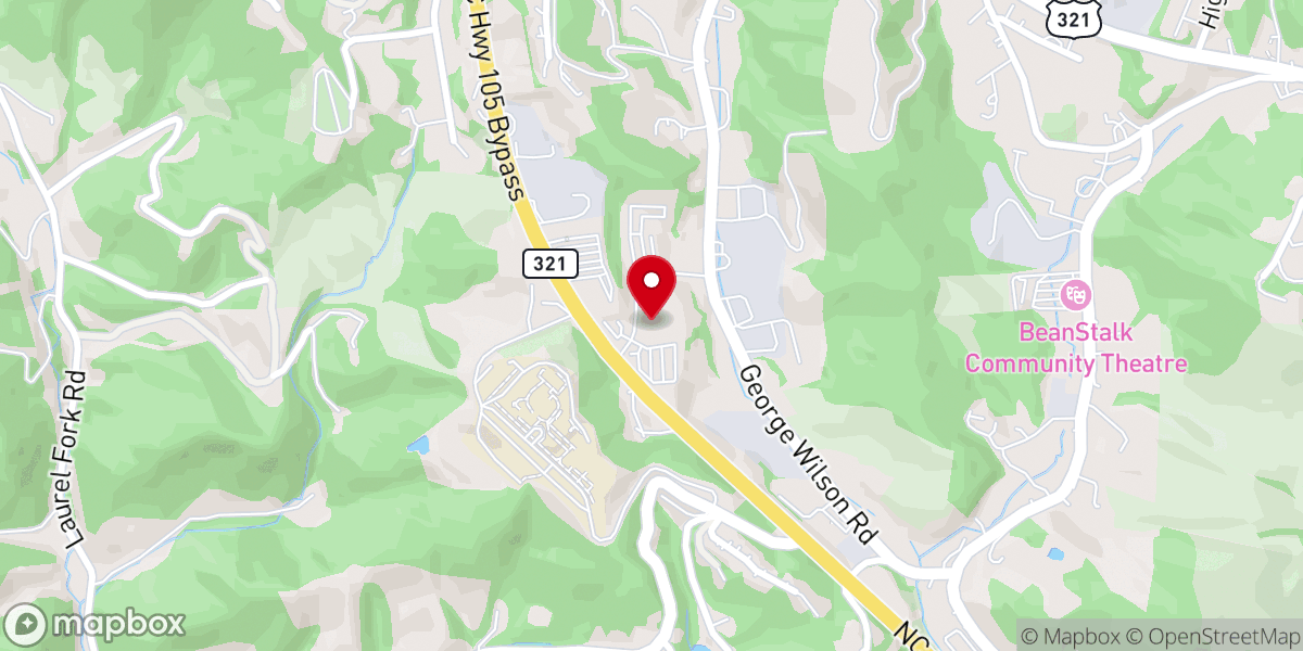 Map showing location of Samaritan purse