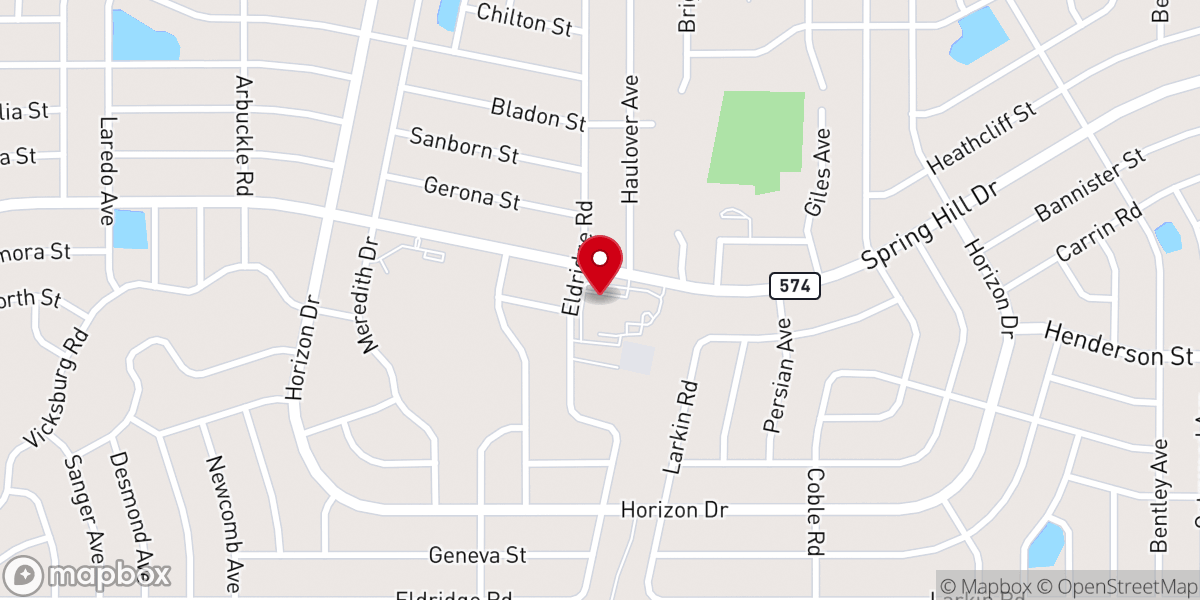 Map showing location of SpringLife Church