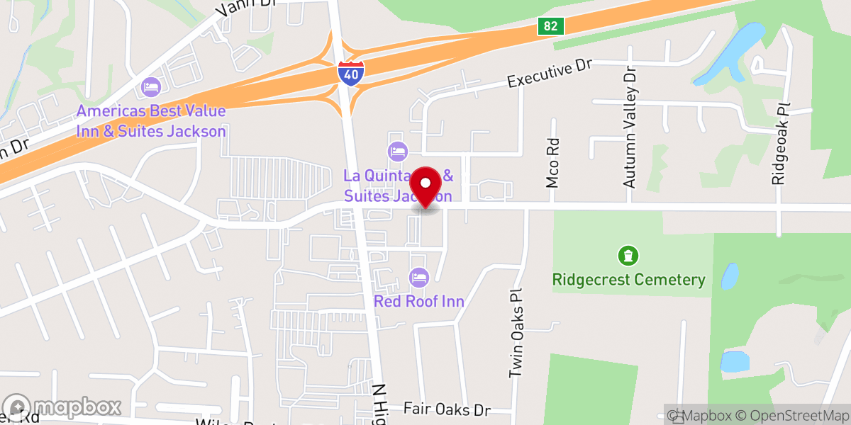 Map showing location of Compassion Church
