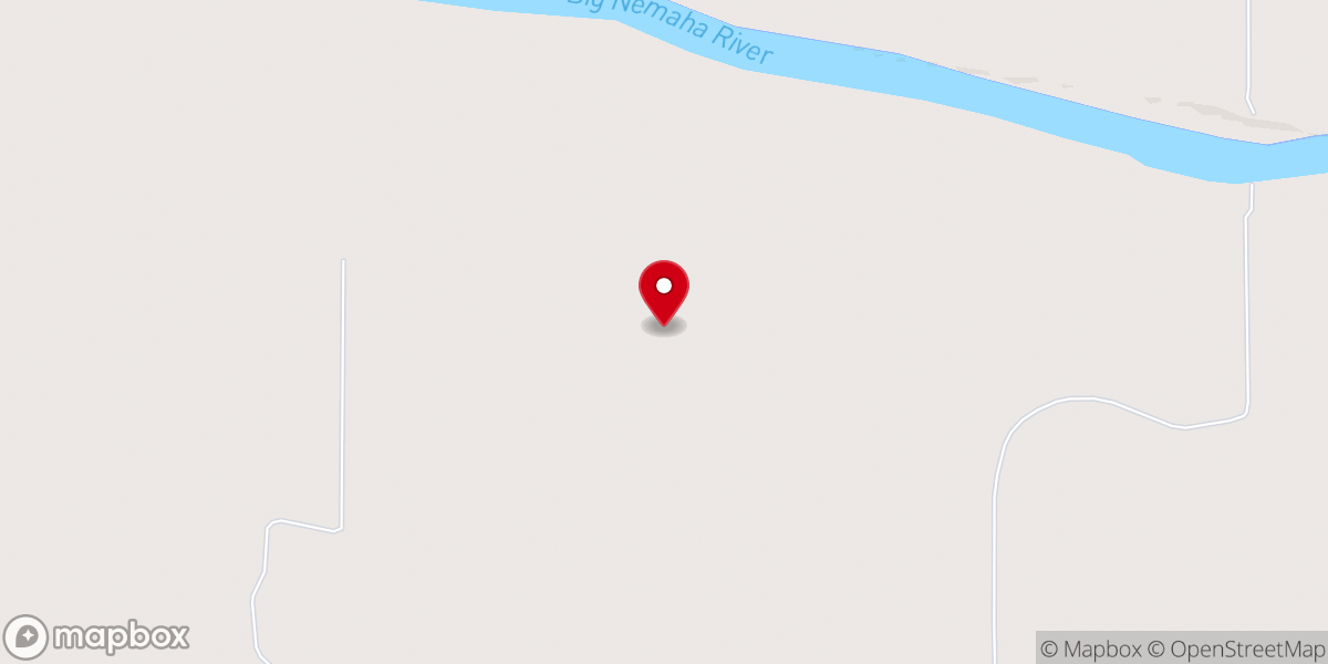 Map showing location of Falls City Precinct