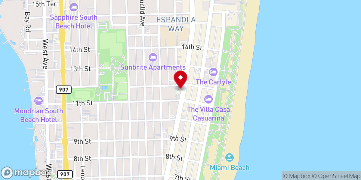 Map showing location of Lighthouse Church