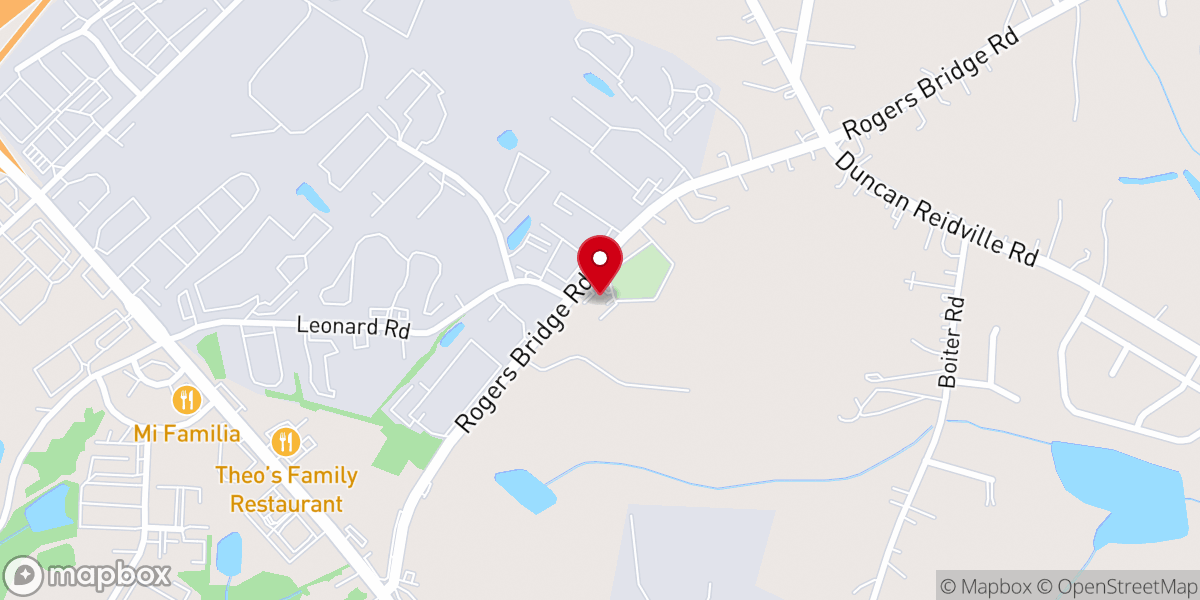 Map showing location of Mayfield Chapel