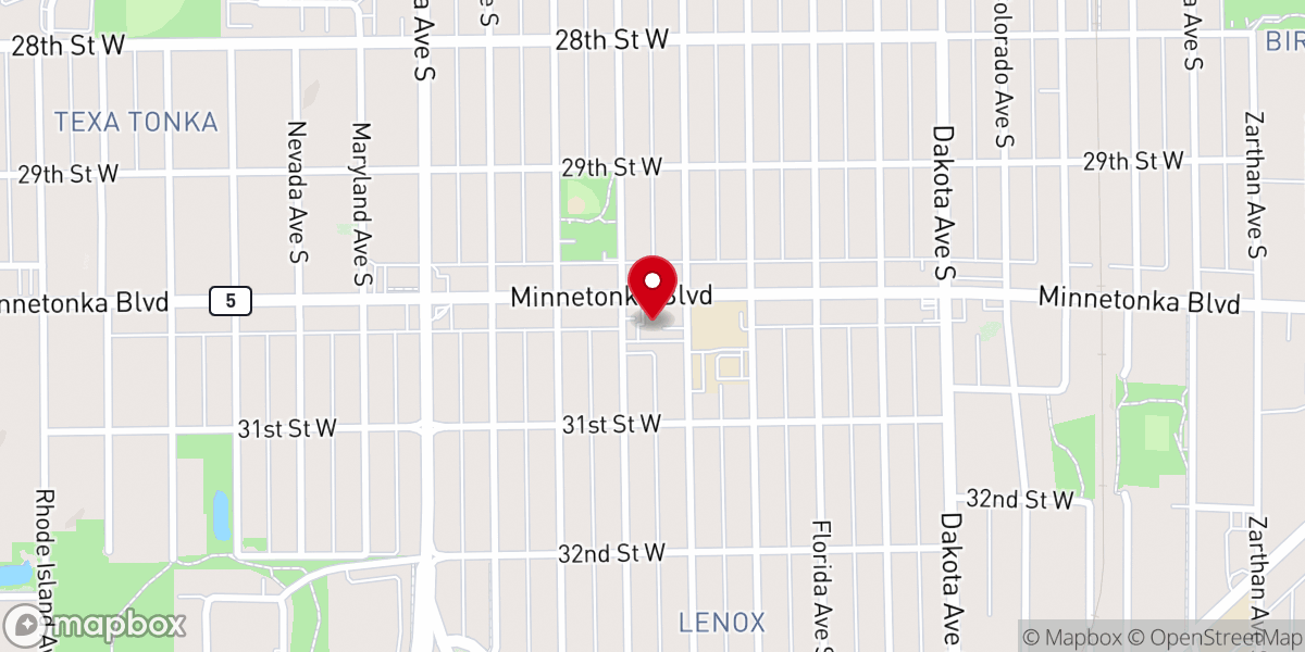 Map showing location of Park Community Church