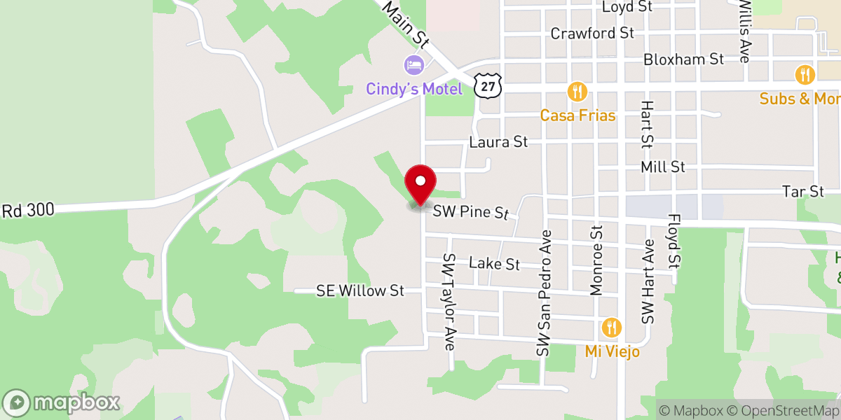 Map showing location of Sanctified Church-The Father