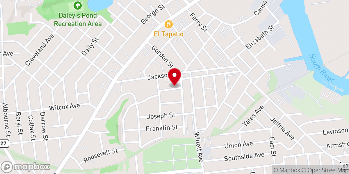 Map showing location of Christian Life Fellowship Center