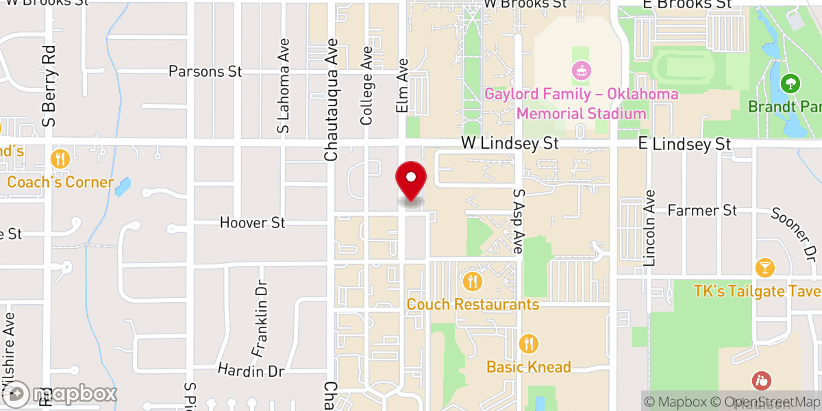 Map showing location of Grace Fellowship