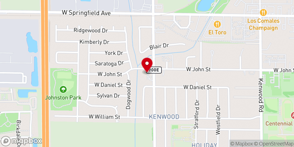 Map showing location of First Church of God