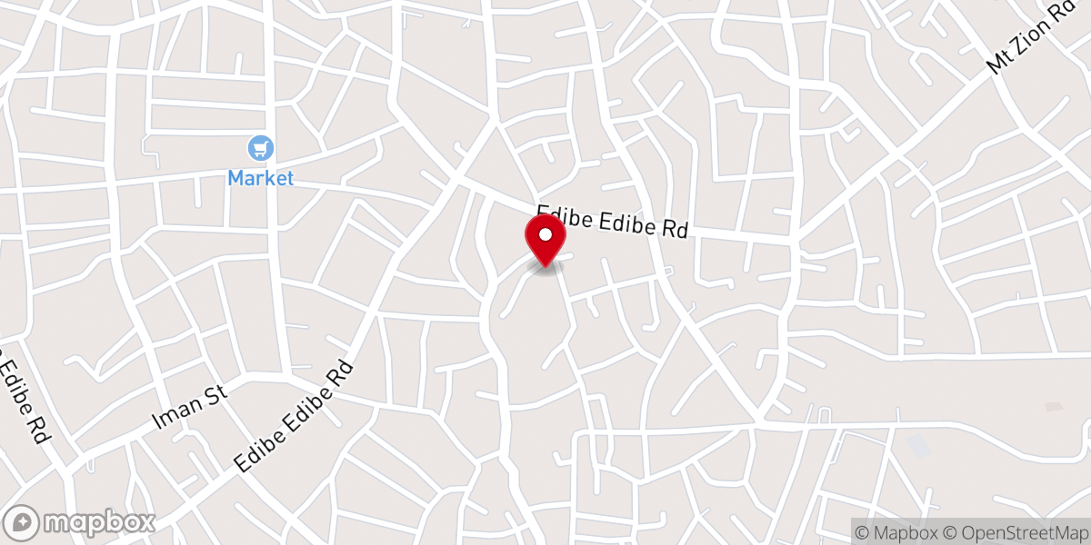 Map showing location of St. Mary's Pro-Cathederal