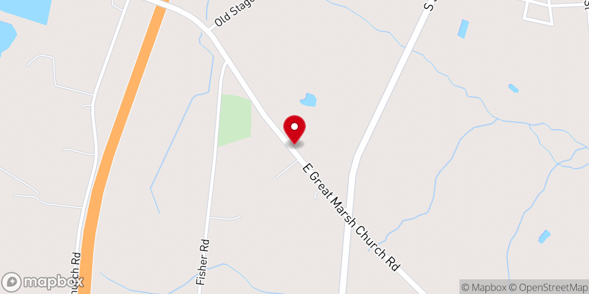 Map showing location of Westview Pentecostal Holiness Church