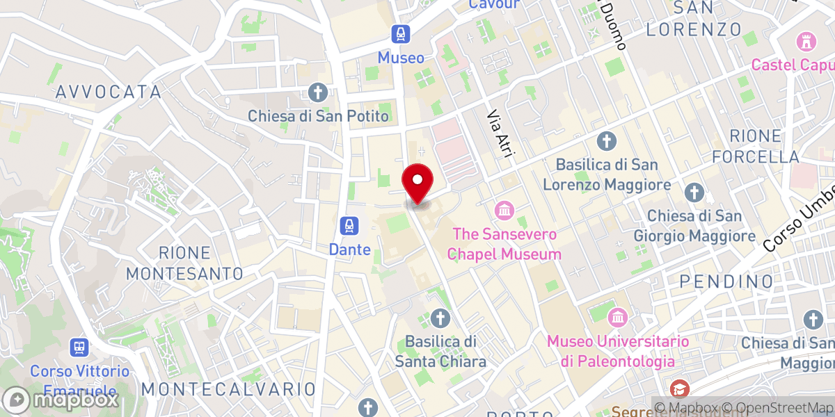 Map showing location of Arciconfraternita di Santa Maria della Mercede e Sant'Alfonso Maria de' Liguori