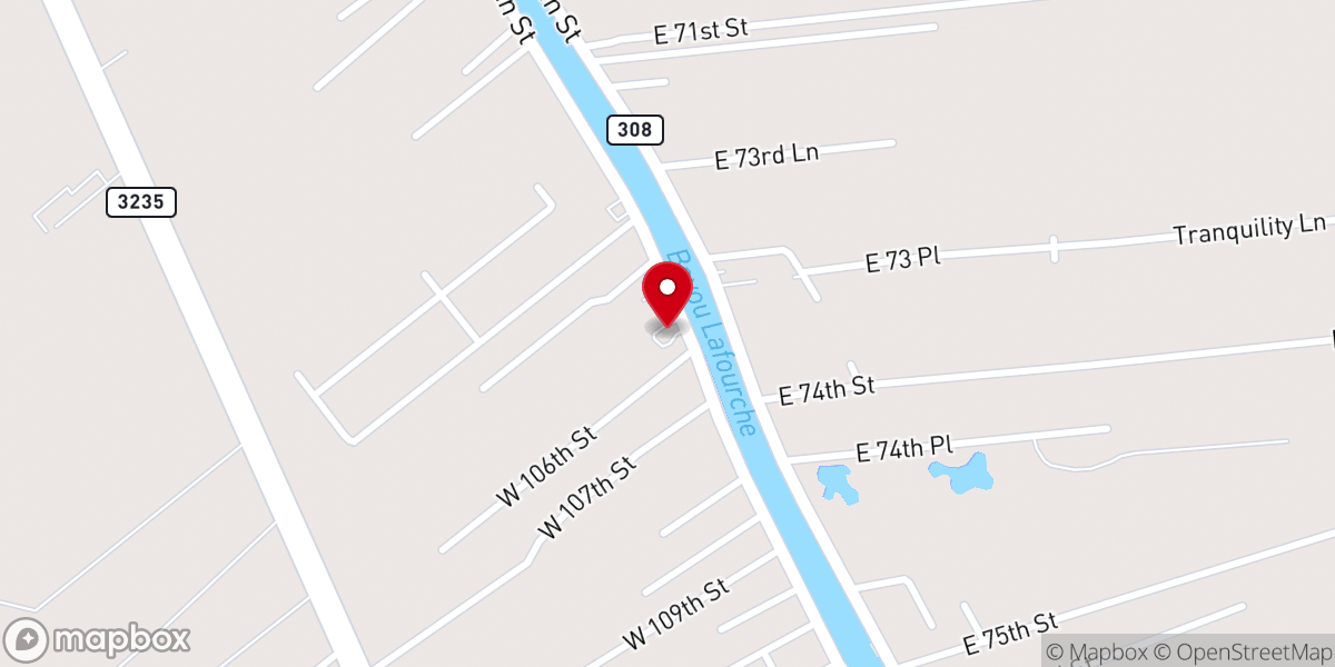 Map showing location of Open Door Revival Center