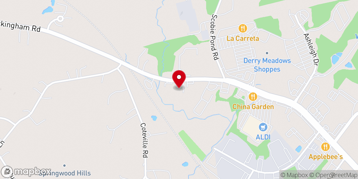 Map showing location of Christian Fellowship Baptist Church