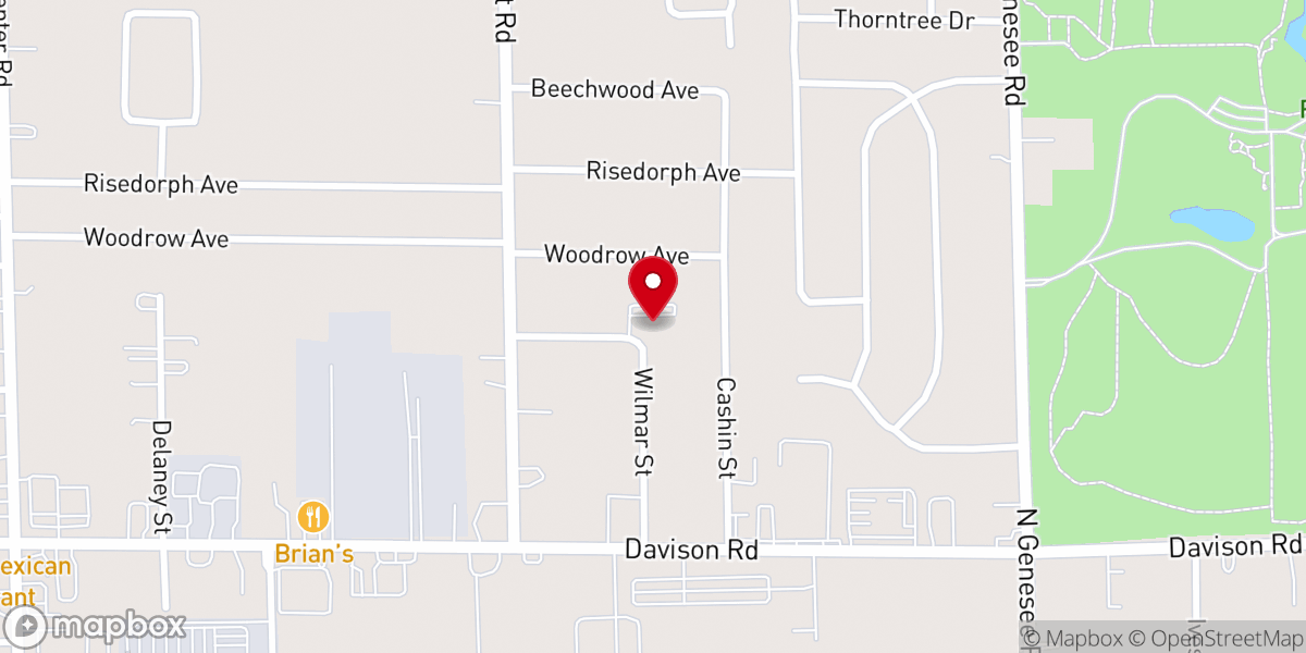 Map showing location of Community of Christ - Eastside