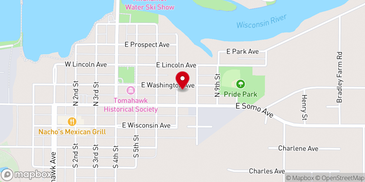 Map showing location of Corpus Christi Center