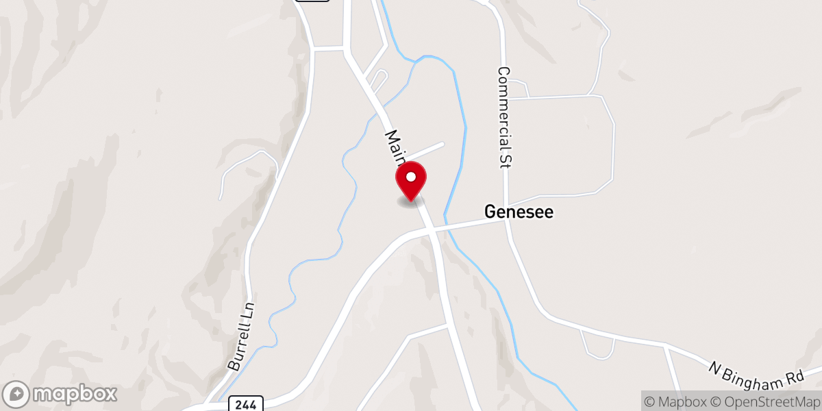 Map showing location of Sacred Heart Church