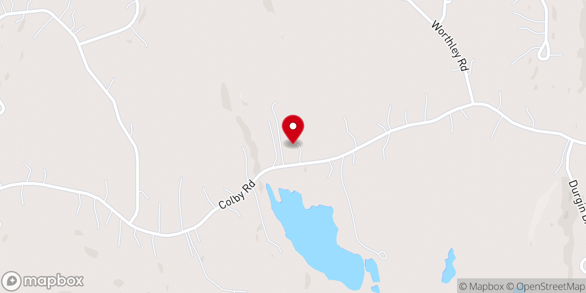 Map showing location of Grace New England