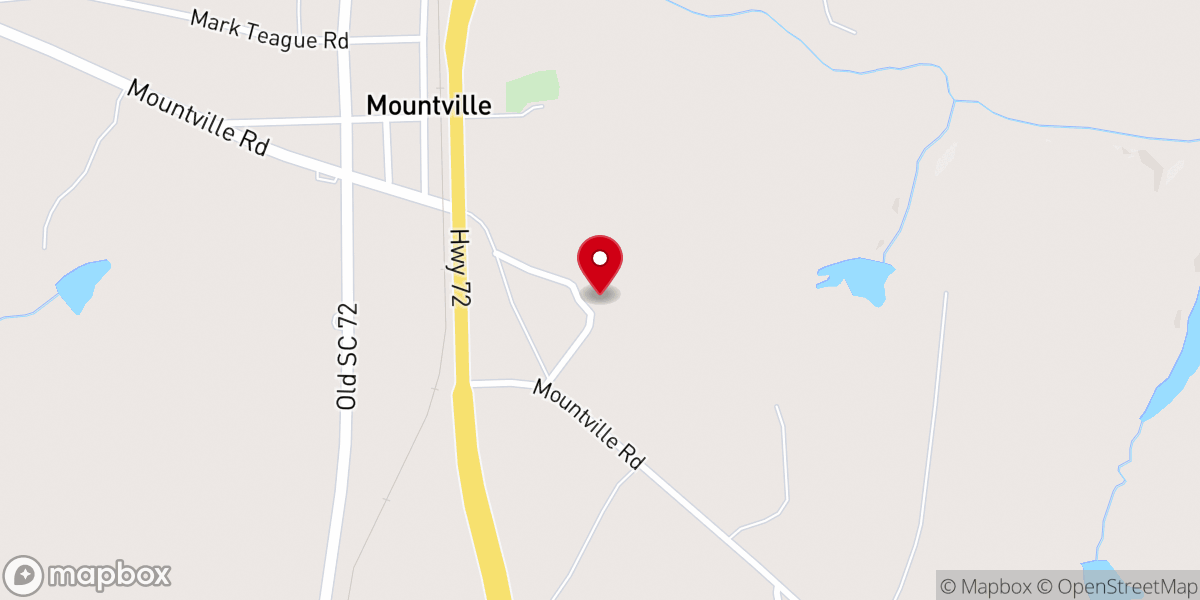 Map showing location of New Hope AME Church