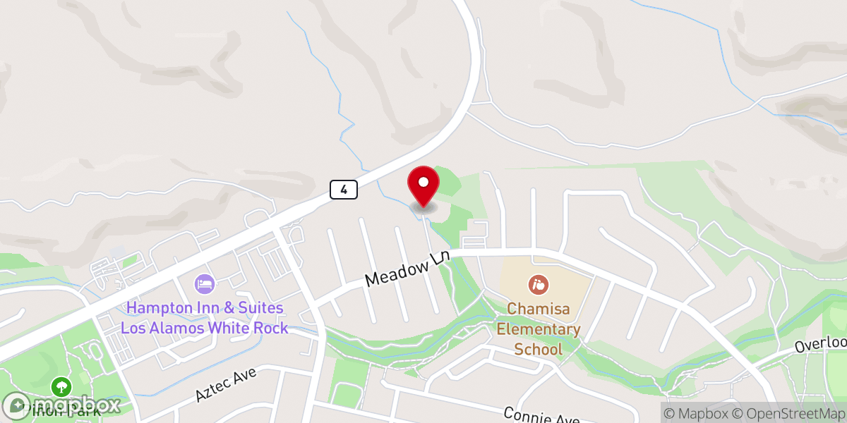 Map showing location of Messiah Evangelical Lutheran