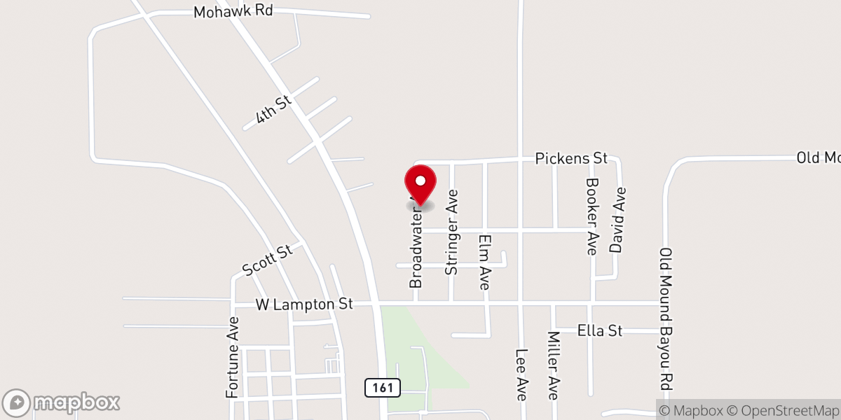 Map showing location of House of Prayer