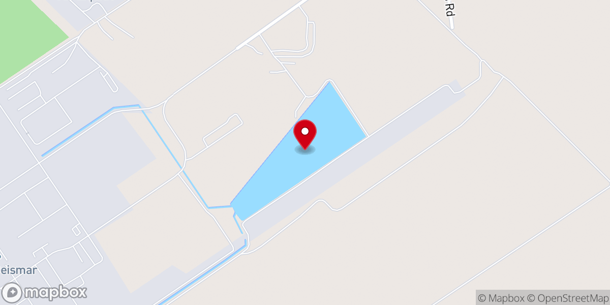 Map showing location of Mastodon Pond