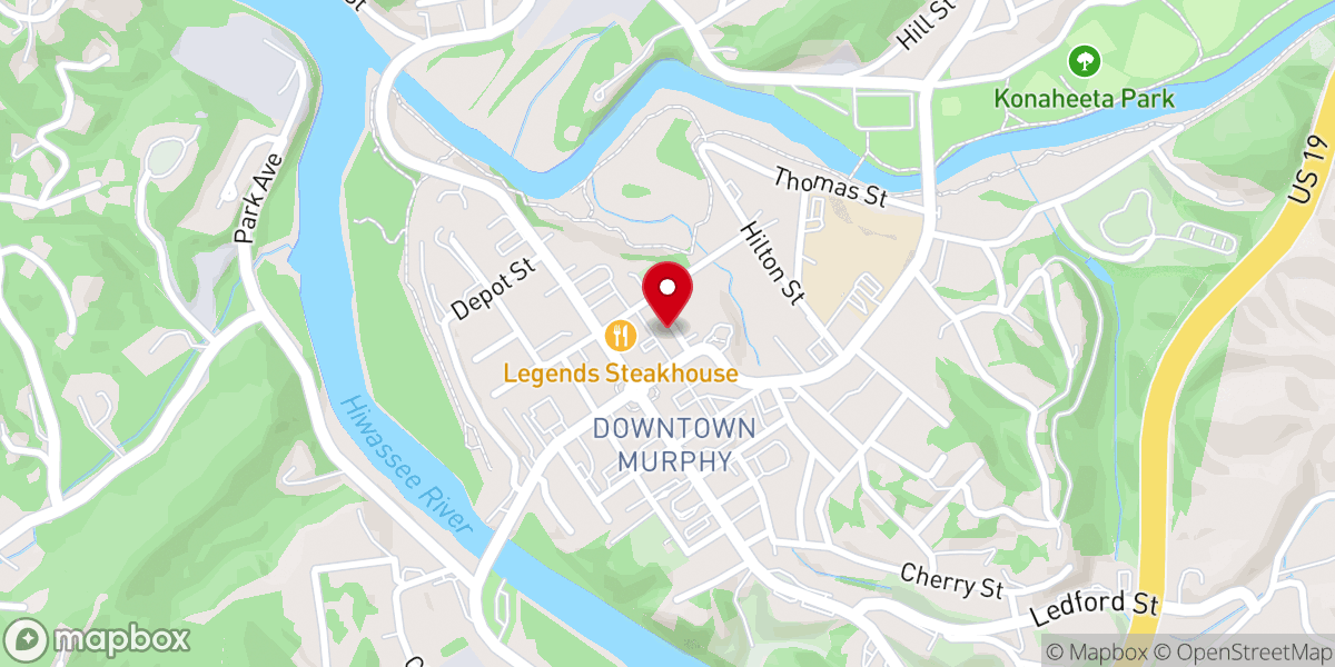 Map showing location of St. Nicholas Orthodox Church