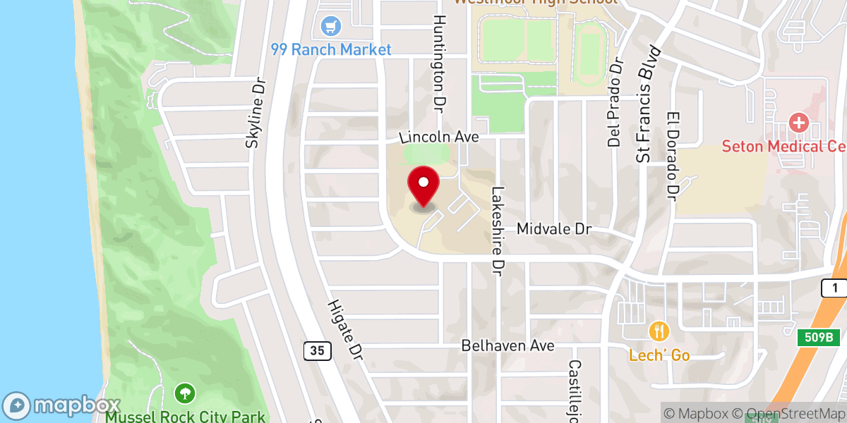 Map showing location of White Harvest Ministries