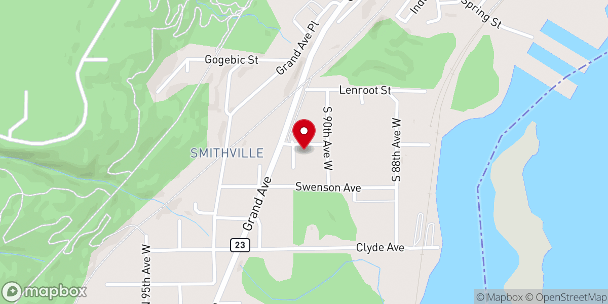 Map showing location of Westminster Presbyterian Church