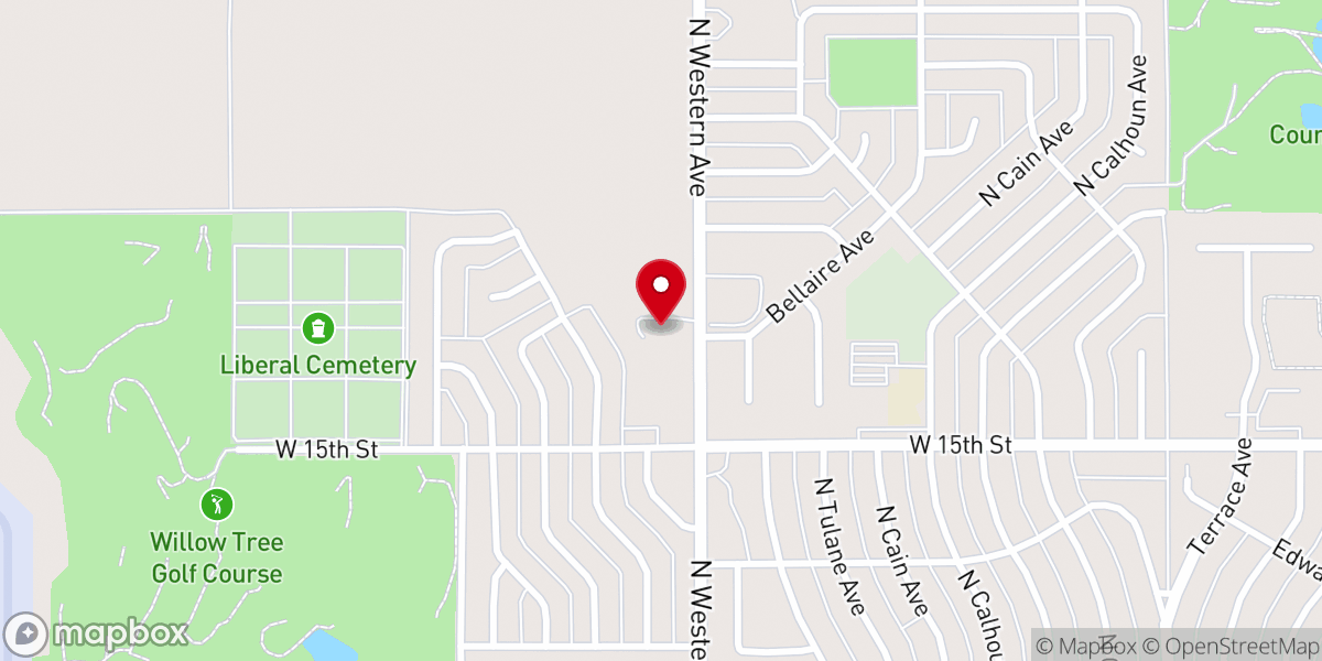 Map showing location of Redeemer Bible Church