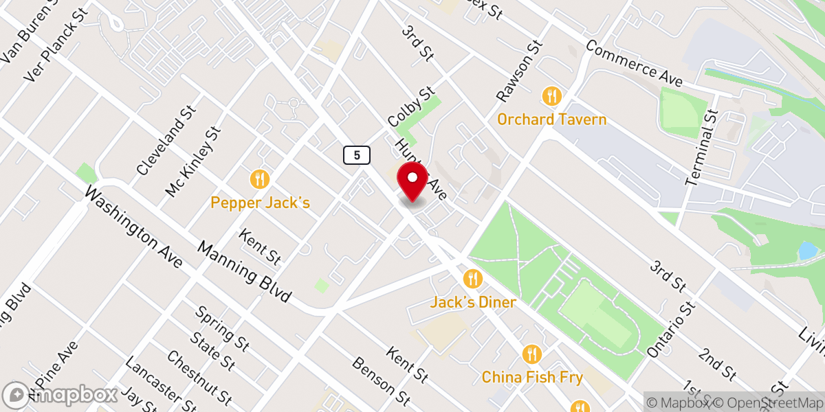 Map showing location of City Harvest Family Church