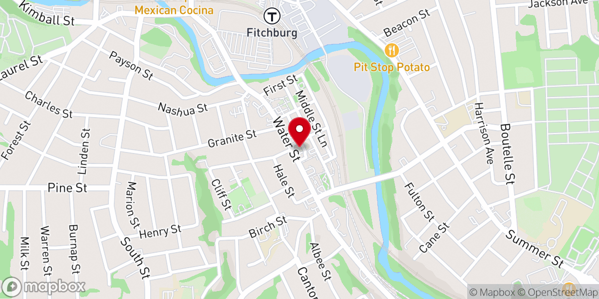 Map showing location of Assembleia de Deus Missão (Brazilian church)
