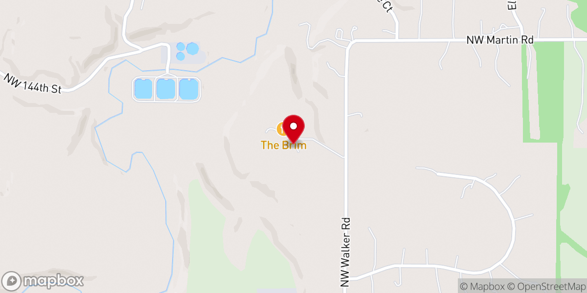 Map showing location of The Brim