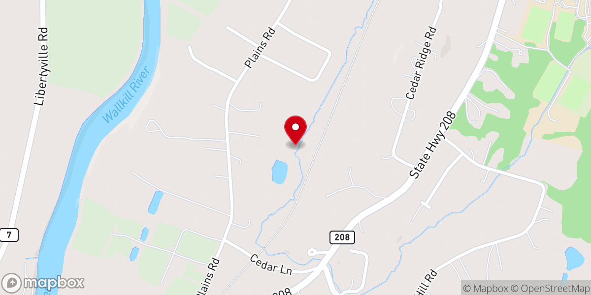 Map showing location of New Paltz, NY 12561
